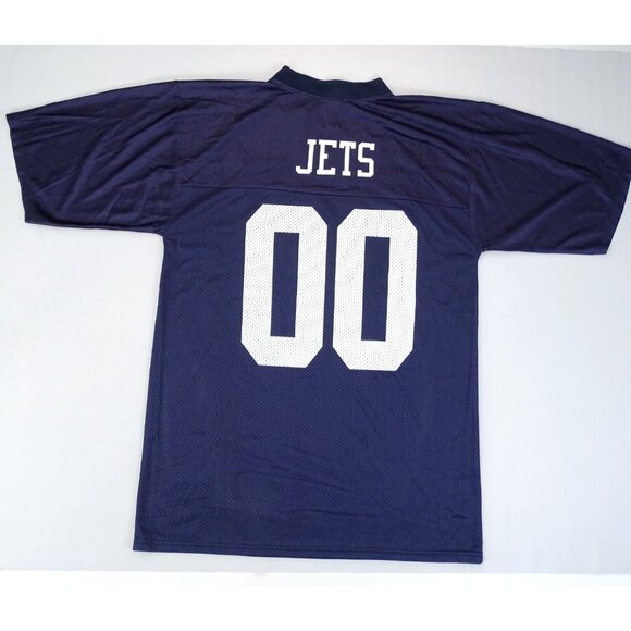 Reebok Jersey NY Jets Giants Adult M Blue NFL Players Blue White Generic Vintage - Picture 1 of 7